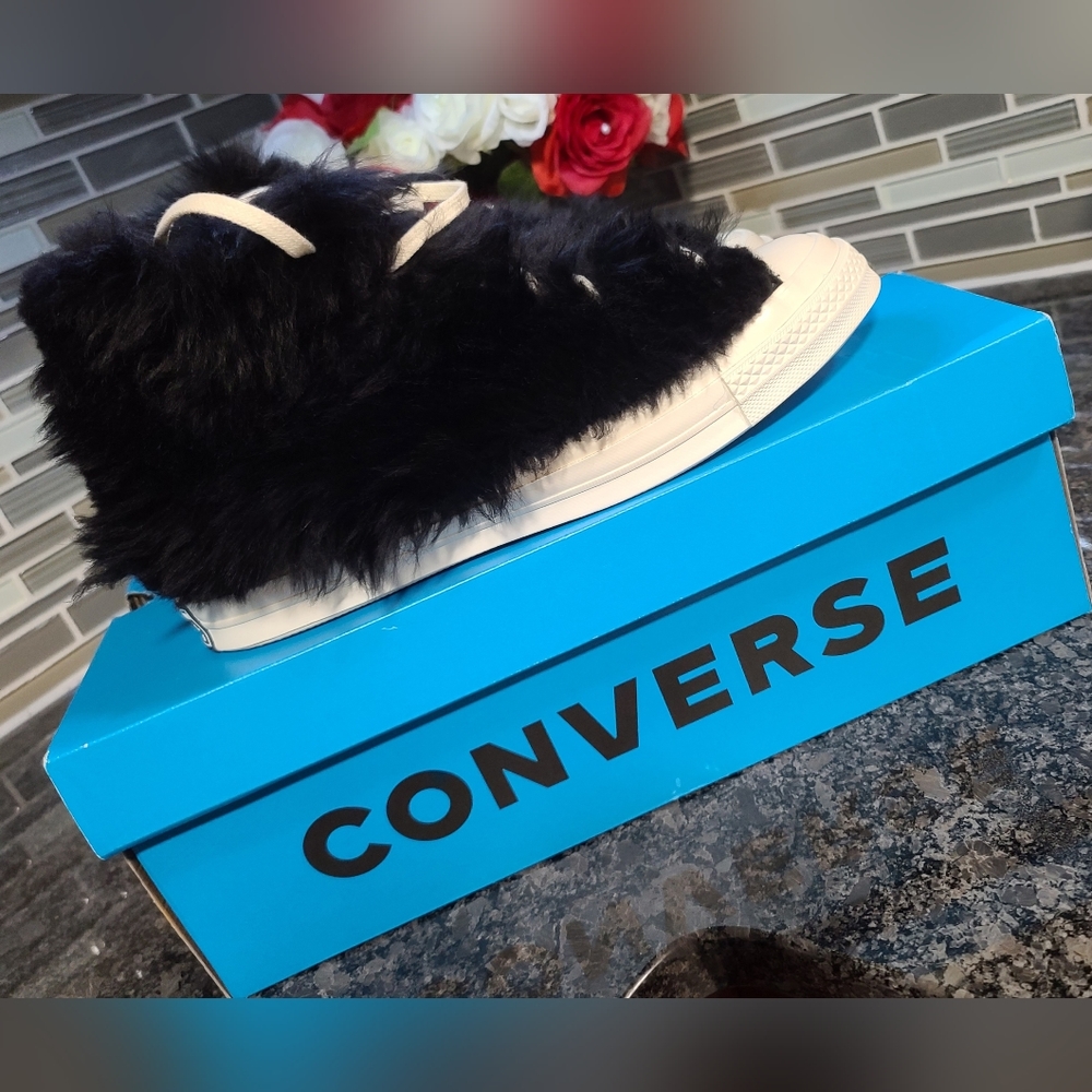 Converse Chuck Taylor All-Star 70 HI Ambush Fuzzy Black